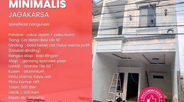 Gambar 5 Rumah 3 Lantai Dalam Cluster di Jagakarsa, Jakarta Selatan