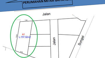 Gambar 4 Kavling Tanah SHM 157m2 Dlm Perumahan Mitra Griya Asri, Dekat Ring Road Utara