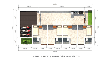 Gambar 5 Jual Rumah Bisa Jadi Kost Dekat Smk Cbm Tanjung