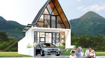 Gambar 1 Panoramic Cottage Trawas Luxury Cabin Syariah 