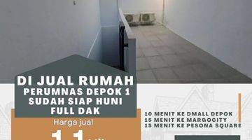 Gambar 1 Rumah di Perummas Depok 1 sudah full Dak