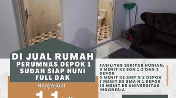 Gambar 4 Rumah di Perummas Depok 1 sudah full Dak