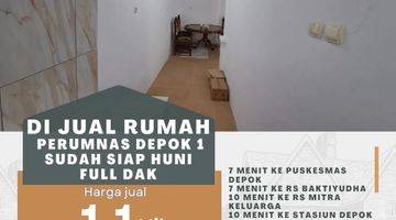 Gambar 3 Rumah di Perummas Depok 1 sudah full Dak