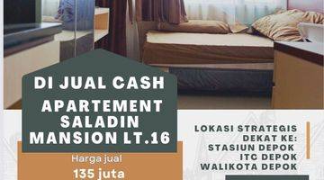 Gambar 1 Jual Apartement Readystock di Depok Full Furnish Apartemen Saladdin Mansion Furnished