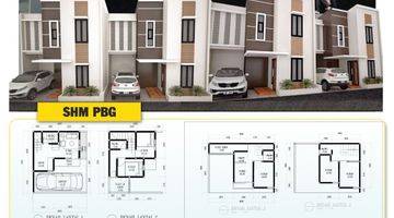 Gambar 2 Town House Hadap Jalan Umum Ciracas Jaktim