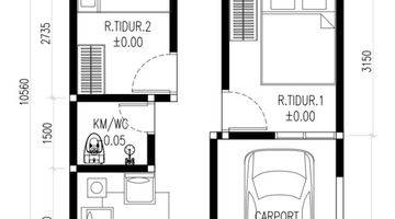 Gambar 2 Rumah Hadap Jalan Umum Cocok Untuk Dagang Ciracas Jaktim