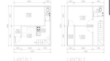 Gambar 3 Town House Inovasi Baru 2 Lantai Shm Depok