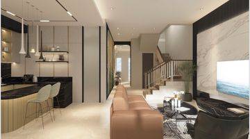 ruang tamu rumah pik brandnew mewah minimalis
