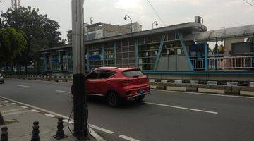 tampak depan ruko gandeng di jalan panjang