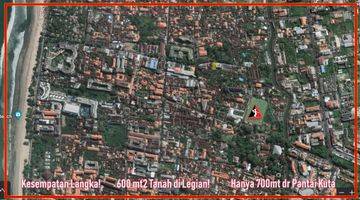 Gambar 1 Tanah 600m2 Langka di Legian