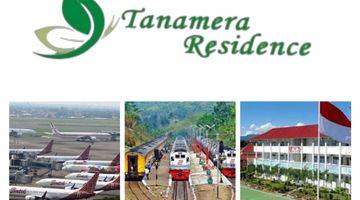 tampak depan rumah dekat bandara tanamera residence