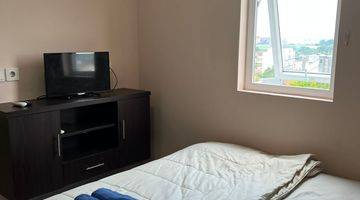 kamar tidur apartemen siap huni belakang bandara