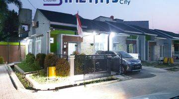 tampak depan rumah amethys karawaci dekat lippo