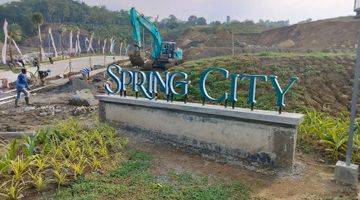 Gambar 1 Spring residence sentul city rumah view gunung