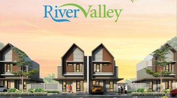 Gambar 1 Rumah 2 lantai river valley serpong natura city free all biaya