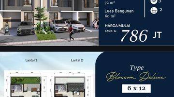 Gambar 1 Rumah 2 Lantai 3 Kamar Tidur Royal Blossom Free Ac