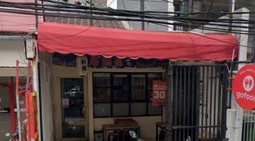 tampak depan ruko di bendungan hilir 68/84