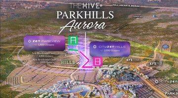 Gambar 2 Ruko The Hive Parkhills Aurora di park serpong,harga 1.9m 