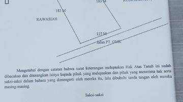 Gambar 5 Tanah muraaah strategis 