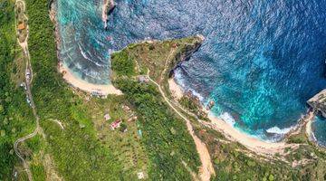 Gambar 1 Tanah Luas 500m2 View Laut, Indah Nusa Penida, Klungkung Bali