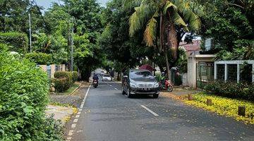 Gambar 4 Rumah Mewah Jalan Lebar Lingkungan Asri Banyak Pohon 