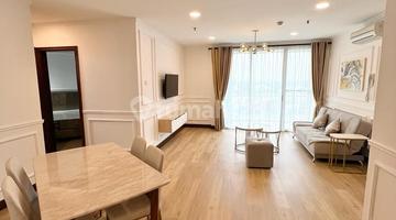 ruang keluarga 2br + maid room apartemen