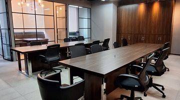 Gambar 1 For Rent Office Space District 8 Treasury Tower / 143m² / Semi Furnished 