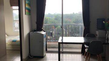 ruang tamu apartemen 2 br furnish posisi