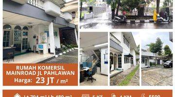 Gambar 1 Jual Cepat Rumah Komersil Lokasi Mainroad Jalan Utama Jl.pahlawan Cikutra Dkt Taman Makam Pahlawan,griya Pahlawan Cck U/ Kantor/ Bank/Resto/Cafe Dll.jarang Ada Sekali  