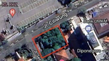 Gambar 1 Tanah pojok hook tengah kota jl ciliwung strategis 