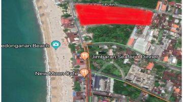 Gambar 5 Tanah Beachfront di Jalan Pantai Kedonganan