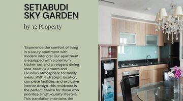 Gambar 2 Apartement SETIABUDI SKY GARDEN 2 BR Furnished