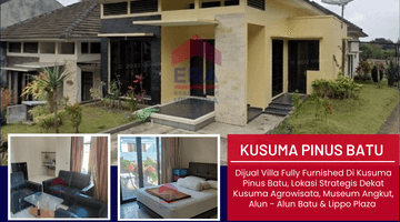 Gambar 1 Villa Fully Furnished Di Kusuma Pinus Batu, Dekat Kusuma Agro