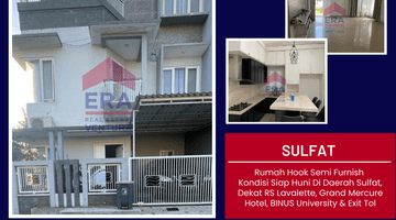 Gambar 1 Rumah Hook Siap Huni Semi Furnish Di Daerah Sulfat