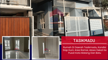 Gambar 1 Rumah Di Daerah Tasikmadu, Kondisi Siap Huni, Area Ramai