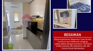 Gambar 1 Apartemen Begawan Type Studio, Furniture Dan Elektronik Lengkap