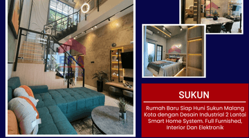 Gambar 1 Rumah Baru Di Sukun Full Furnished, Interior Dan Elektronik