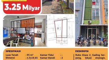 foto lainnya ruko glaze 2, gading serpong,