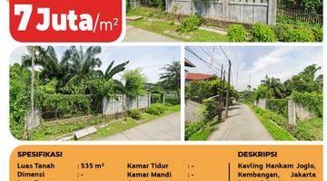 Gambar 3 Dijual Cepat, Kavling SHM 535 m² di Lokasi Premium Joglo Kembangan