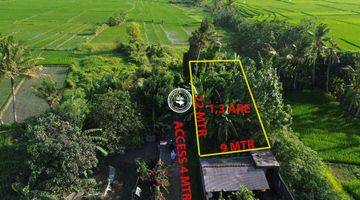 Gambar 1 Tanah View Sawah di Menua Nyitdah Cocok Buat Villa