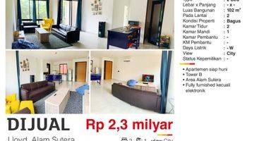 Gambar 1  Hot Listing Dijual 2BR Apartemen Lloyd Alam Sutera