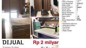 Gambar 1 Hot Listing Dijual Apartement 2BR Yukata Suites Alam Sutera