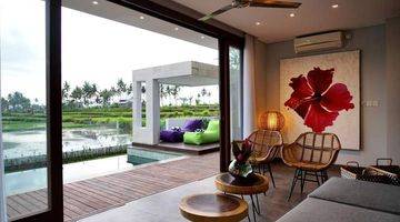 Gambar 2 Rumah Villa Furnished 2 Lt Pool View Sawah Lokasi Kemenuh