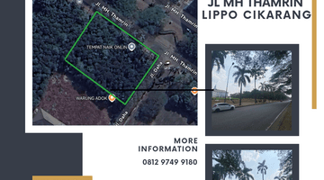 Gambar 1 Tanah di Jalan Mh Thamrin Lippo Cikarang, Cikarang 4.003 m²