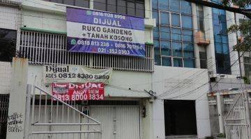 Gambar 1 Ruko Jakarta Pusat Cideng Dekat Roxy, Gajah Mada, Tomang 3 Deret Unit