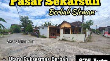 Gambar 1 Rumah di Utara Pukesmas Berbah Pasar Sekarsuli Berbah Sleman