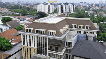 Gambar 1 Gedung Kantor Mewah Kemang 4 Lantai + Mezzanine Dan Basement, 2 Lift