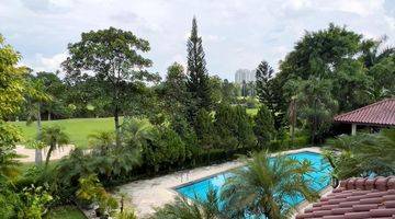 Gambar 3 Pondok Indah View Golf, Rumah Klasik 2 Lantai, Taman Luas, Pool, Elite