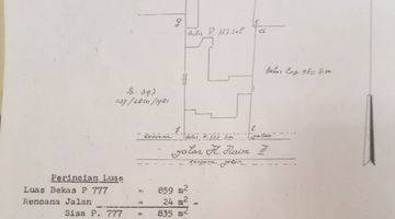 Gambar 1 Jual Tanah Jakarta Selatan Cipete Lbr 15m 893m Shm...20jt/M