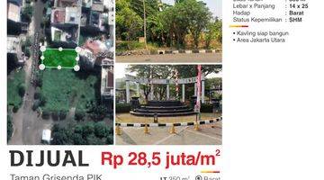 Gambar 5 Dijual Cepat kavling Residential Di Taman Grisenda pantai Indah Kapuk pik , Blok D1 18